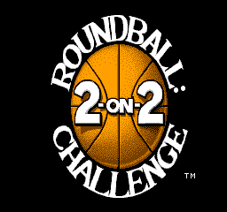 Roundball - 2-on-2 Challenge (USA) Title Screen